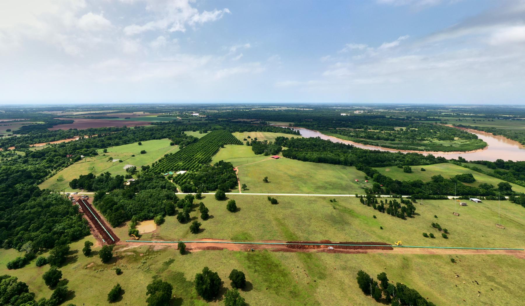 Aerial photo of our Austin Chalk project area. Aerial photo of our Austin Chalk project area. Click image to enlarge